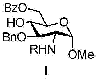 A preparation method of an anticoagulant drug fondaparinux sodium monosaccharide fragment intermediate