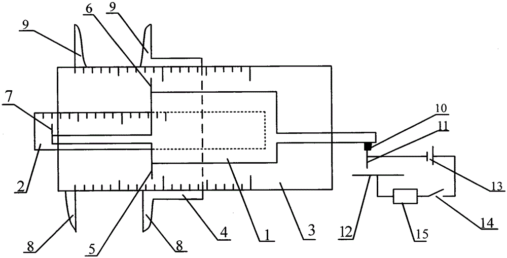 Scanning tunnel nanoscale precision measuring instrument