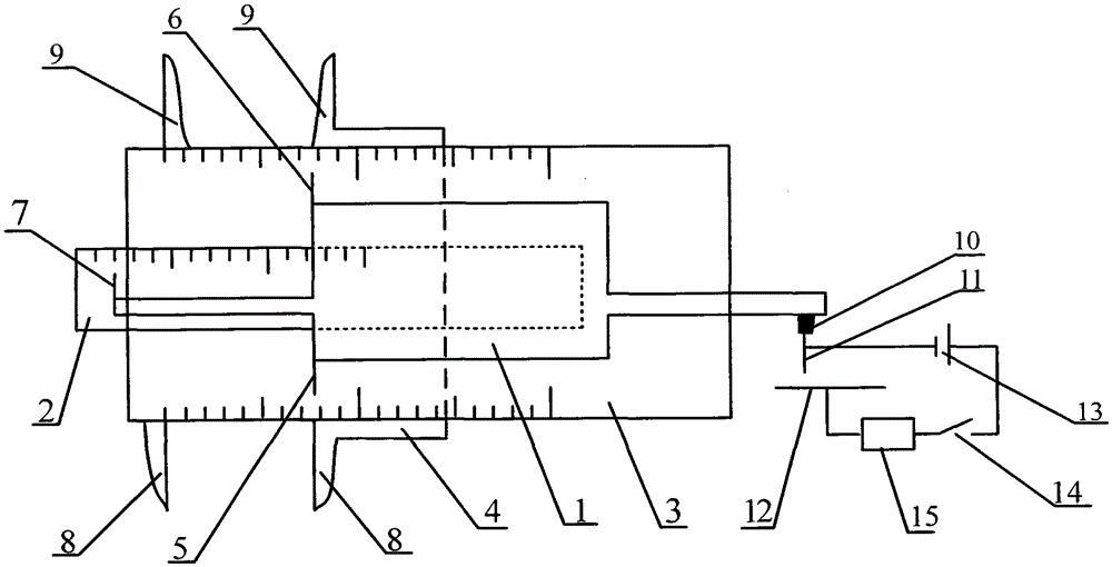 Scanning tunnel nanoscale precision measuring instrument