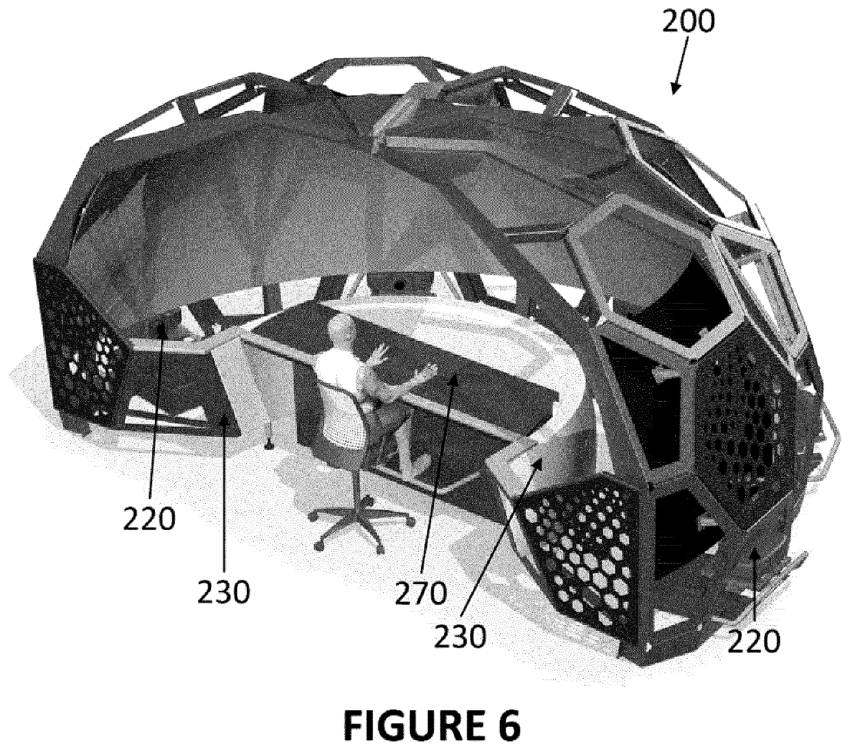 Method to control a virtual image in a display