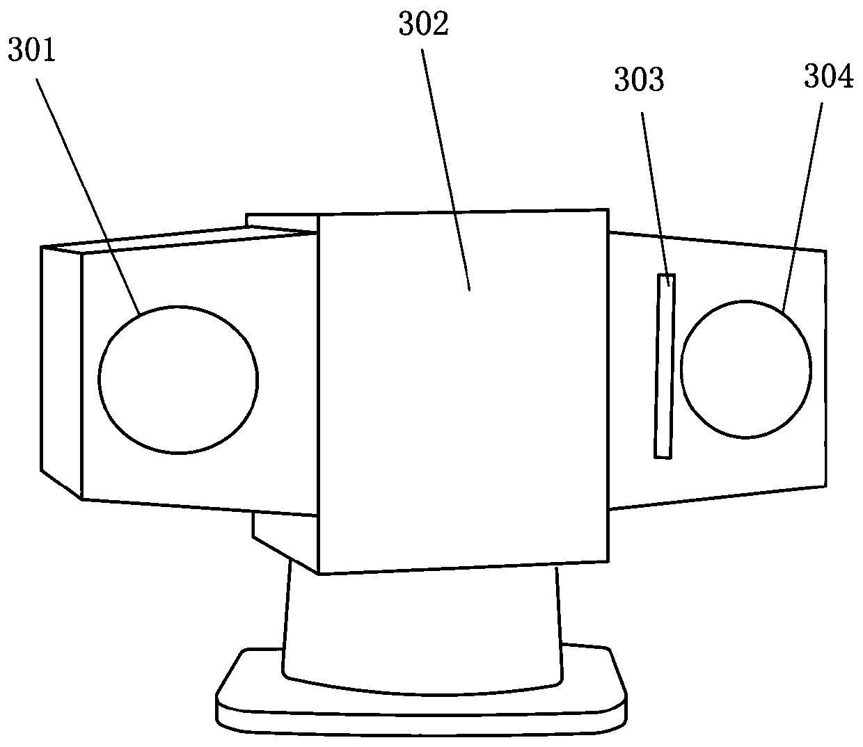 Device and method for monitoring blades of wind turbines