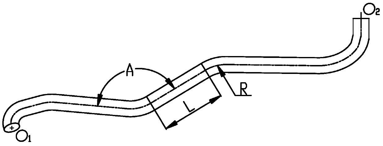 Thermal compensation design method for high-temperature air pipeline