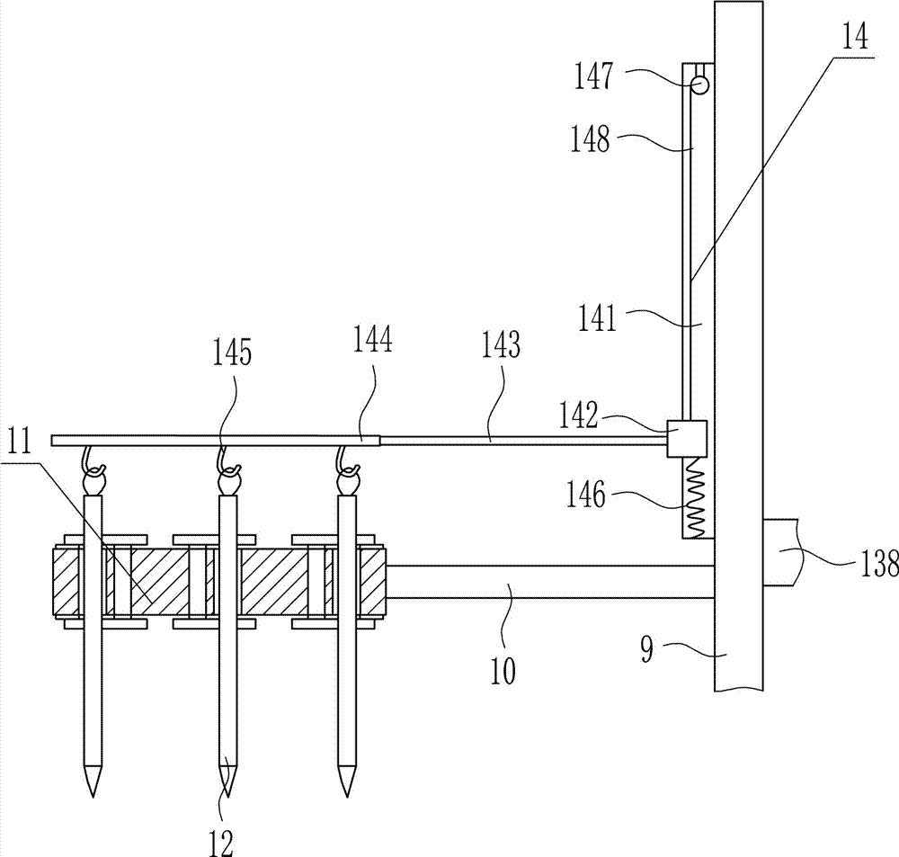 Rapid washing device for writing brushes