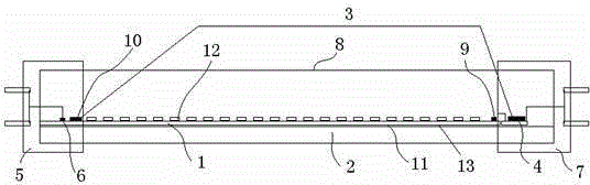 LED (light emitting diode) tubular lamp structure with high technological performance