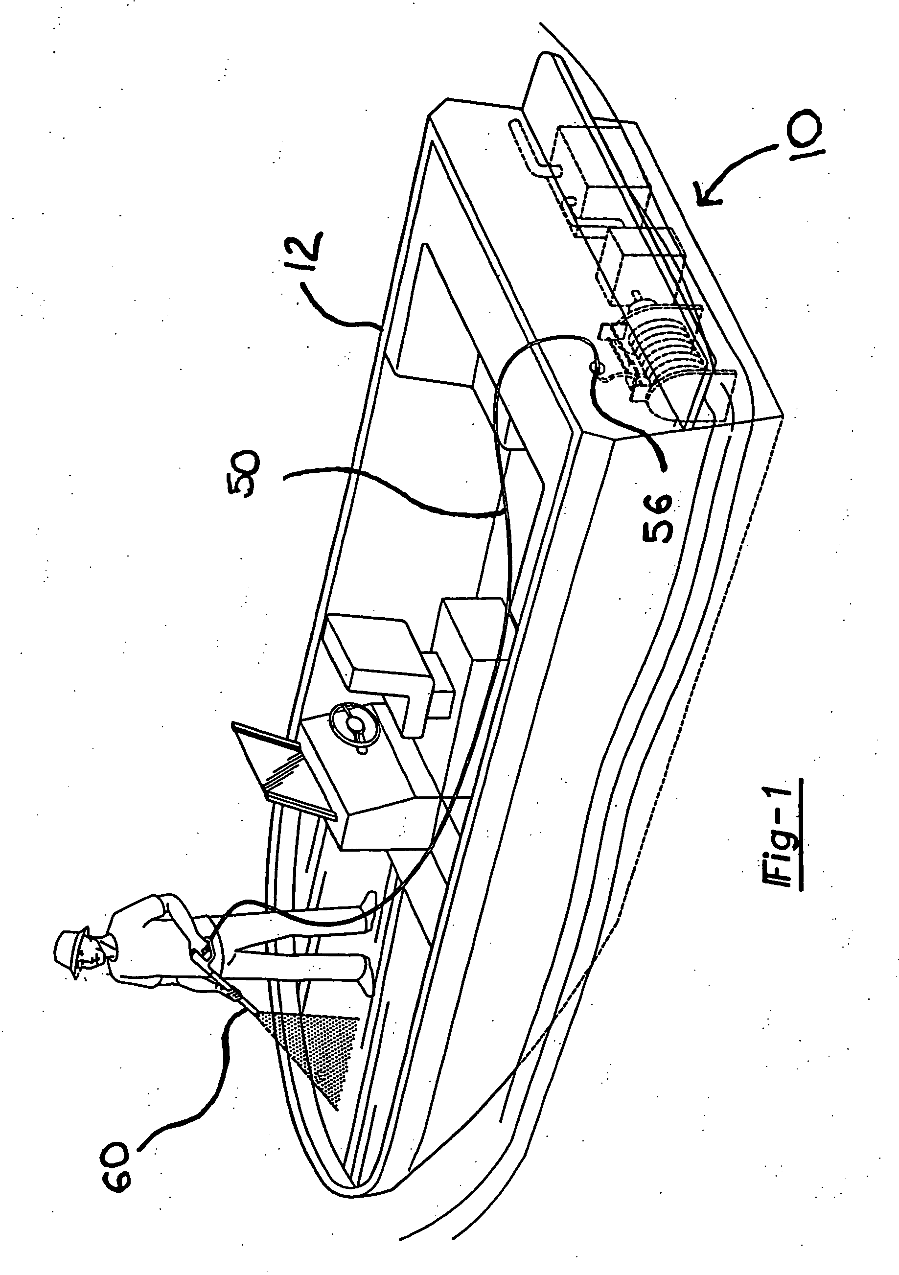 Boat/RV mounted pressure-wash system