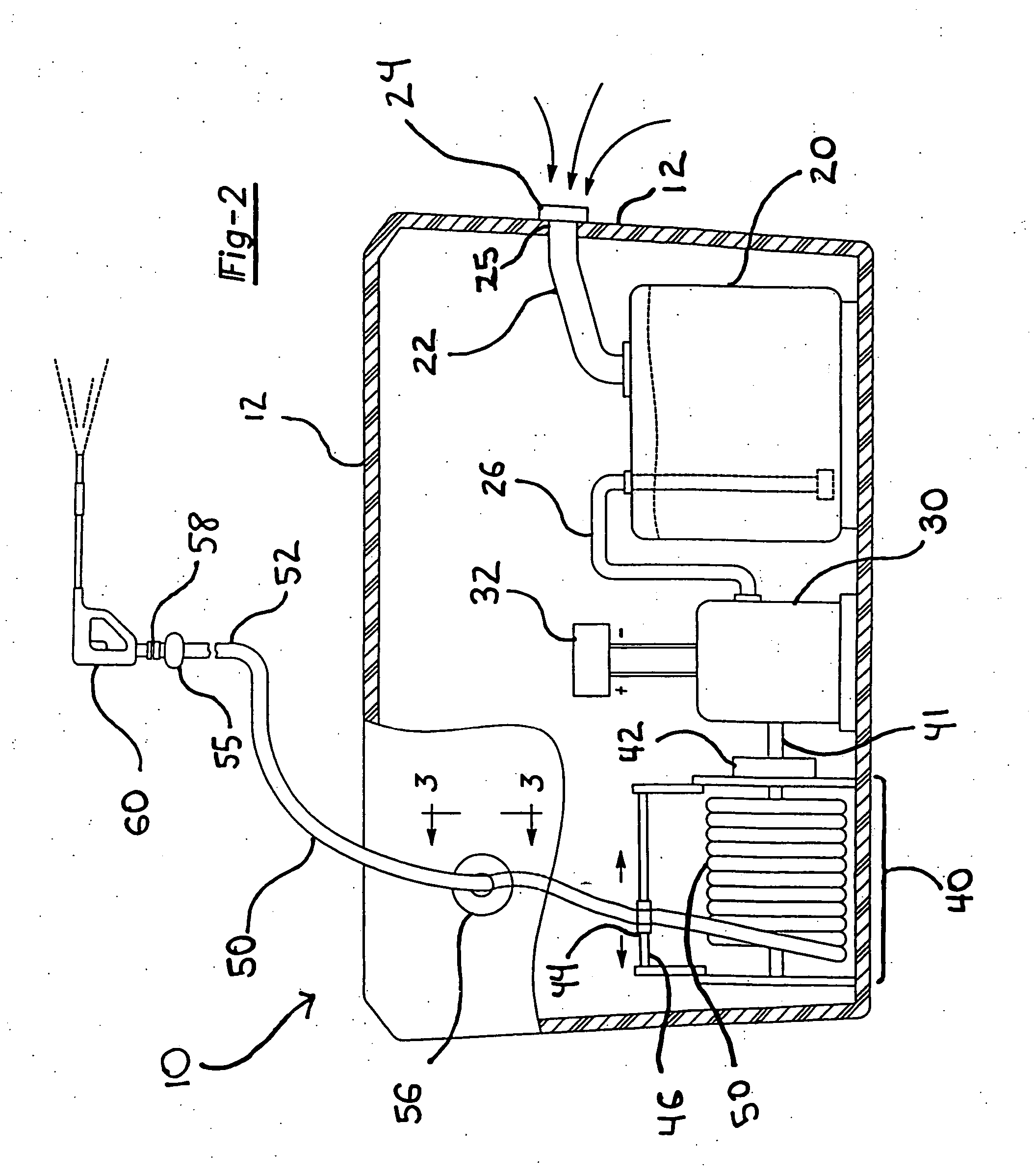 Boat/RV mounted pressure-wash system