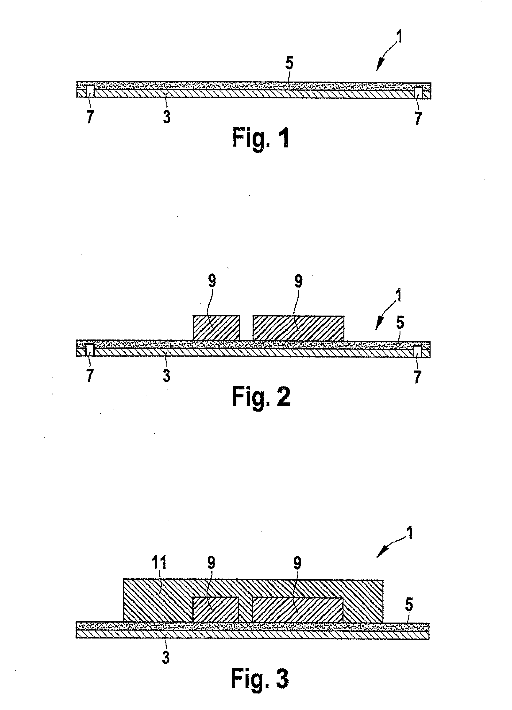 Method for the producing an electronic subassembly, as well as electronic subassembly