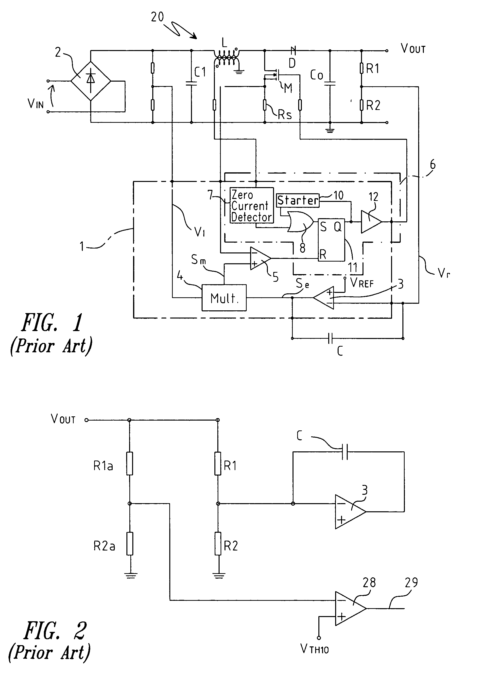 Fault detection for loss of feeback in forced switching power supplies with power factor correction