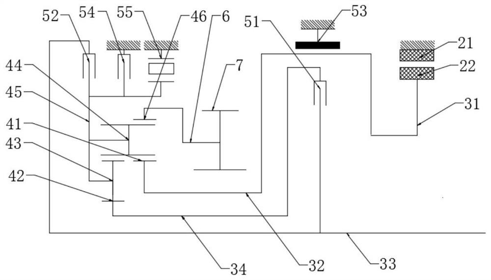 A single-motor multi-mode hybrid power system and vehicle