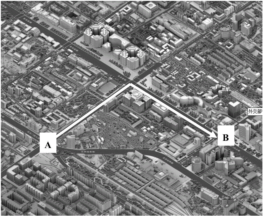 Locker control system based on map route password identification technology