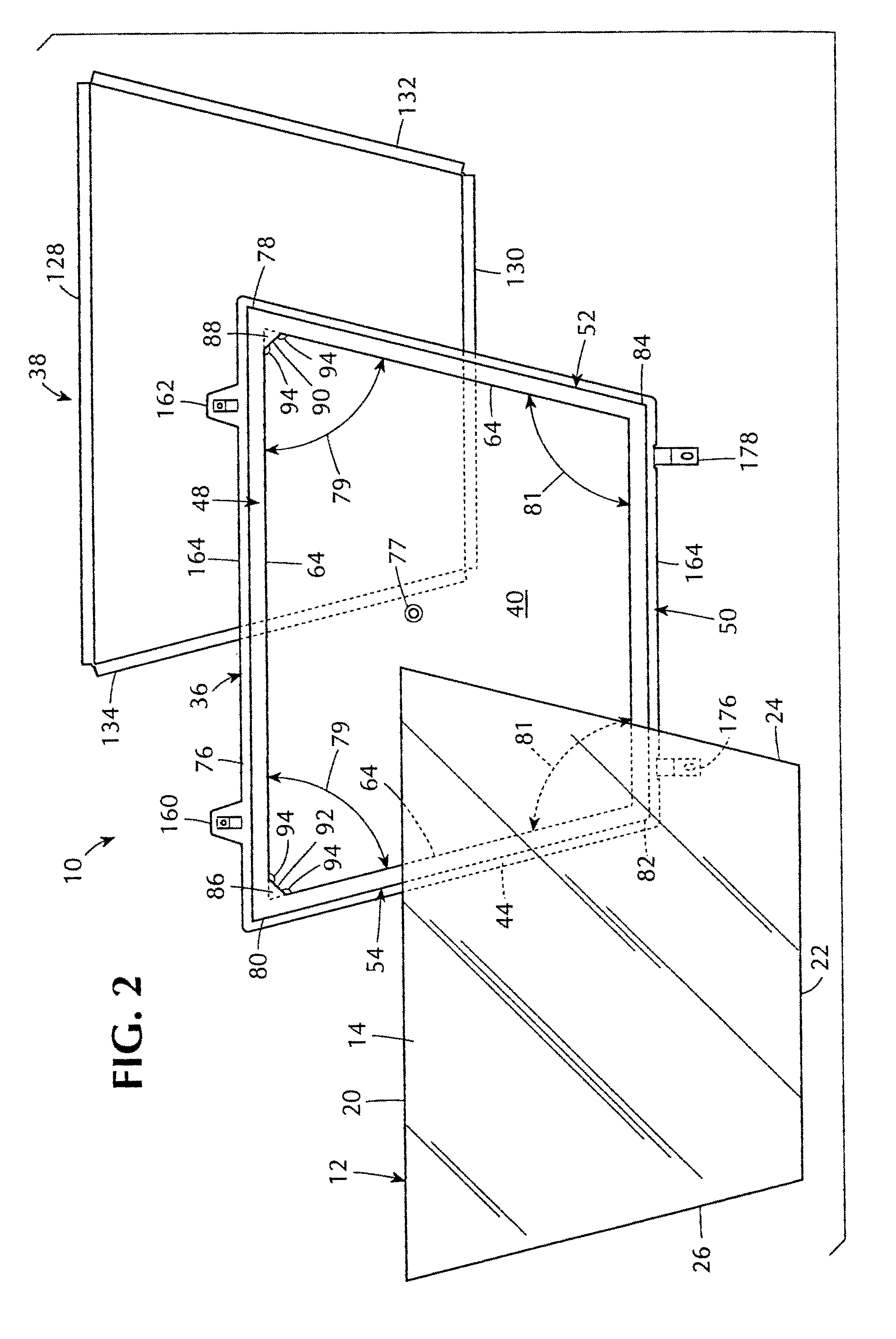 Thin film mirror