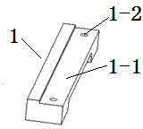 Fixture for welding patch component to heat dissipation metal strip