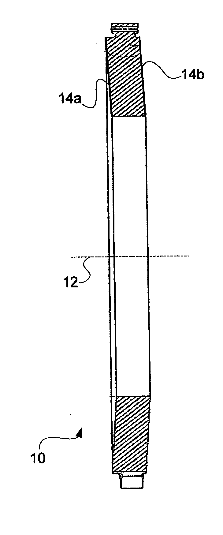 Tapered brake disk