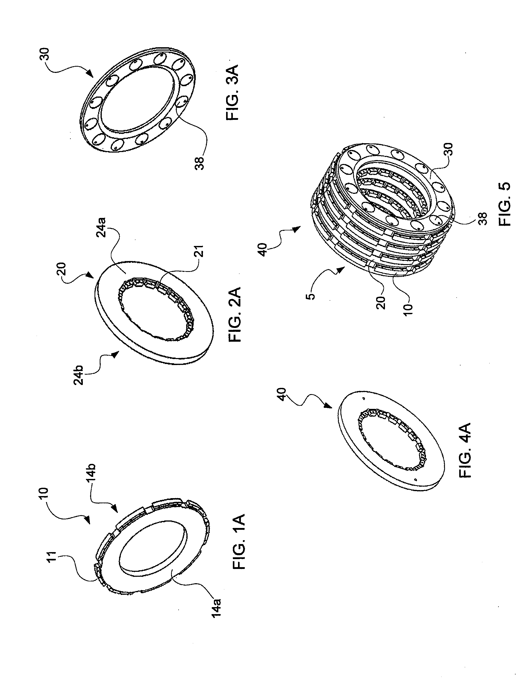 Tapered brake disk