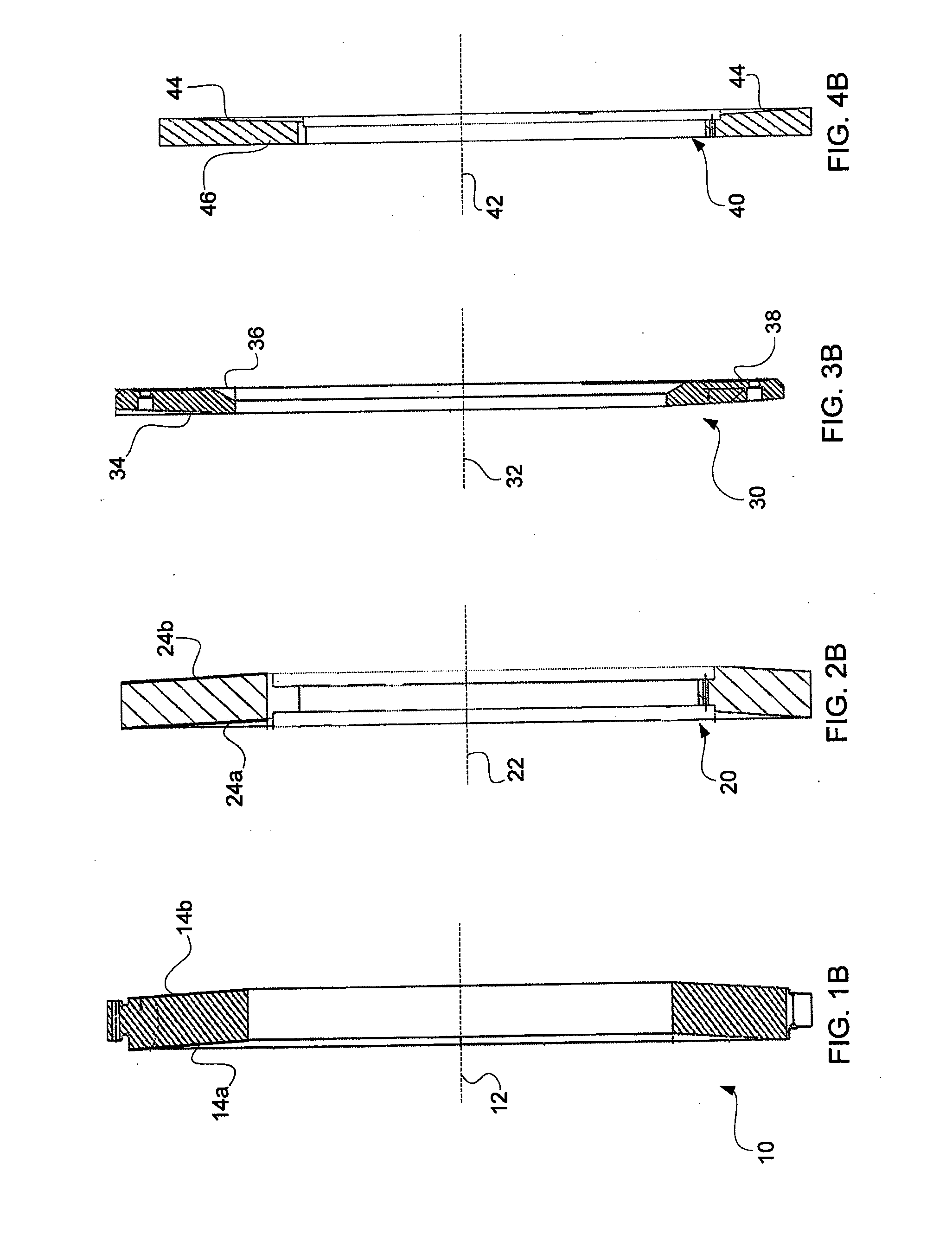 Tapered brake disk