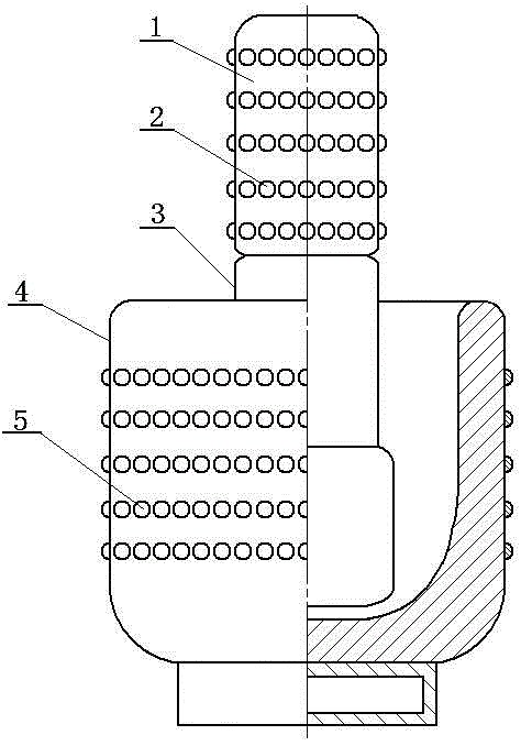 Garlic mashing device with massaging and magnetic therapy functions