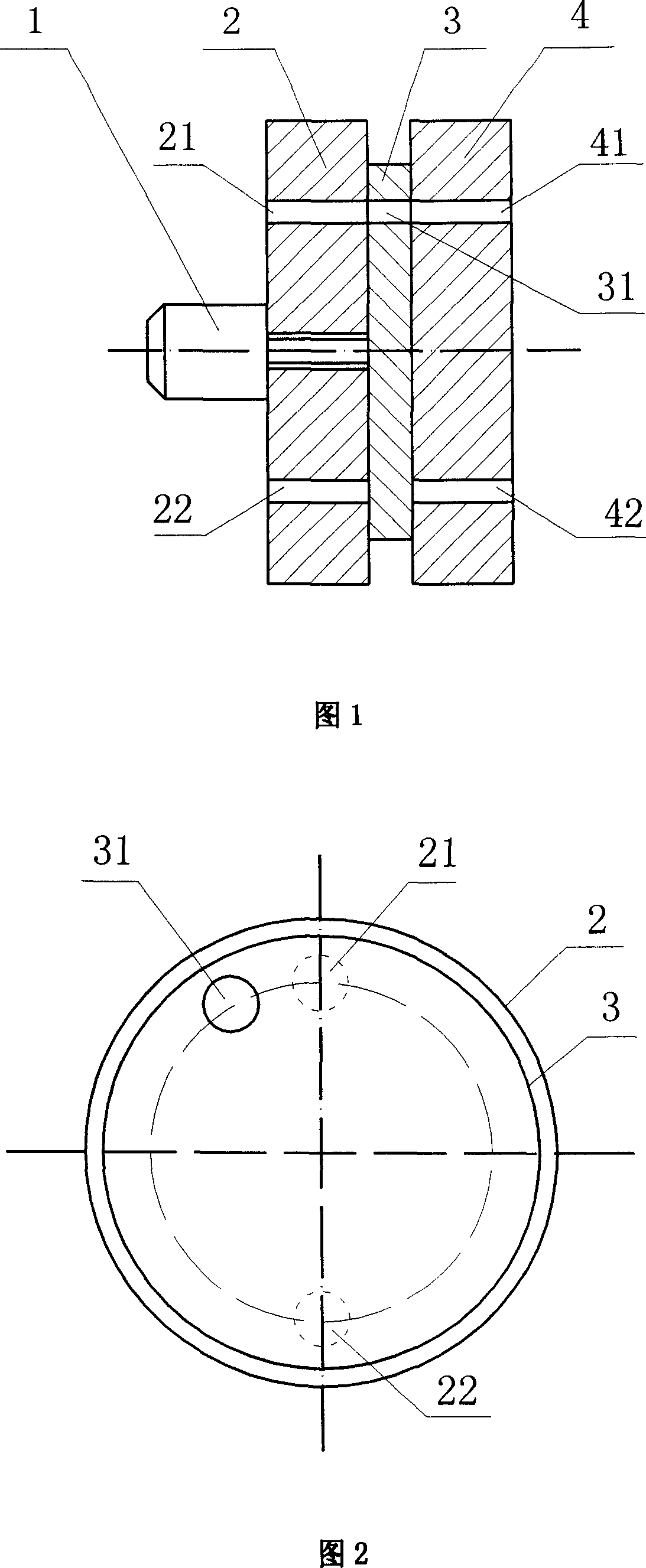 High negative pressure large flow rotary air valve