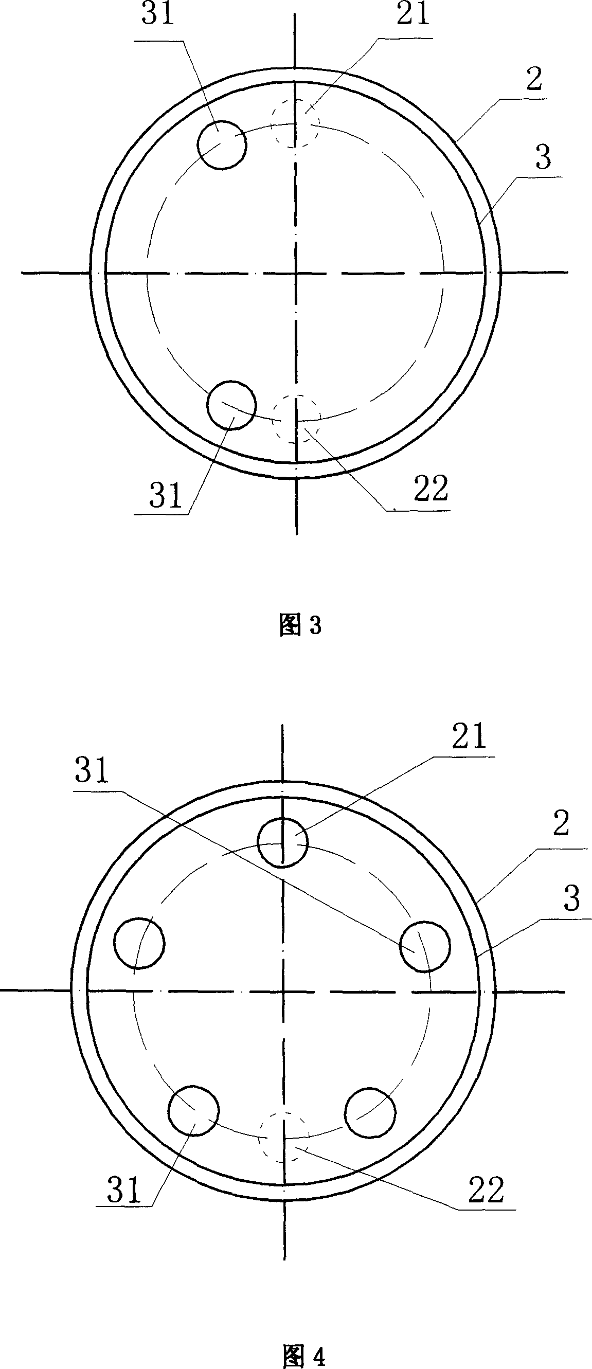 High negative pressure large flow rotary air valve