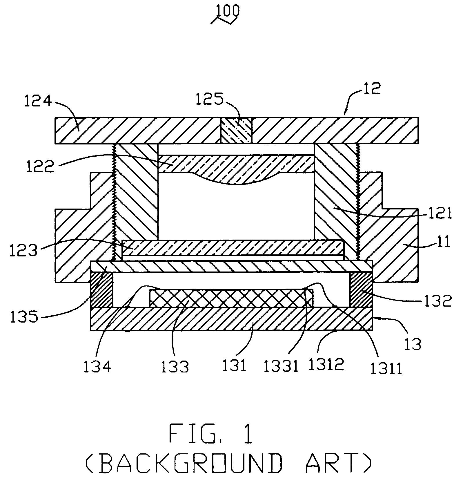 Digital camera module with small sized image sensor chip package