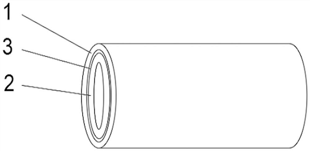 Preparation method of MPP electric power tube with heat resistance