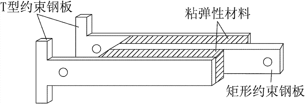 Damped anti-seismic filling wallboard for framework