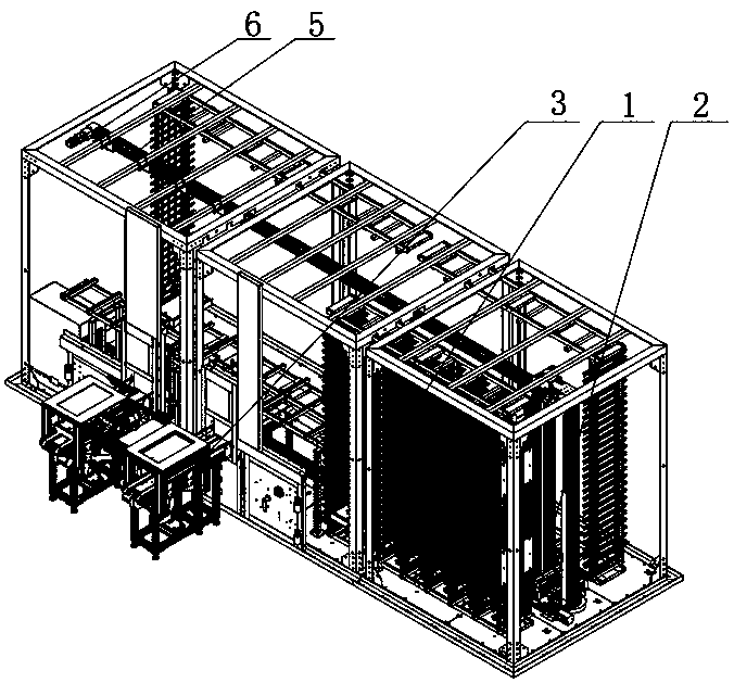 Full-automatic intelligent safe deposit box system and control method thereof