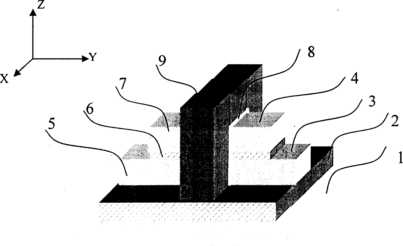 A CMOS circuit structure situated on SOI substrate and manufacturing method thereof