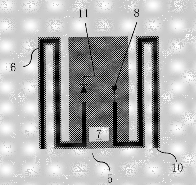 Design and preparation method of non-refrigeration infrared detector