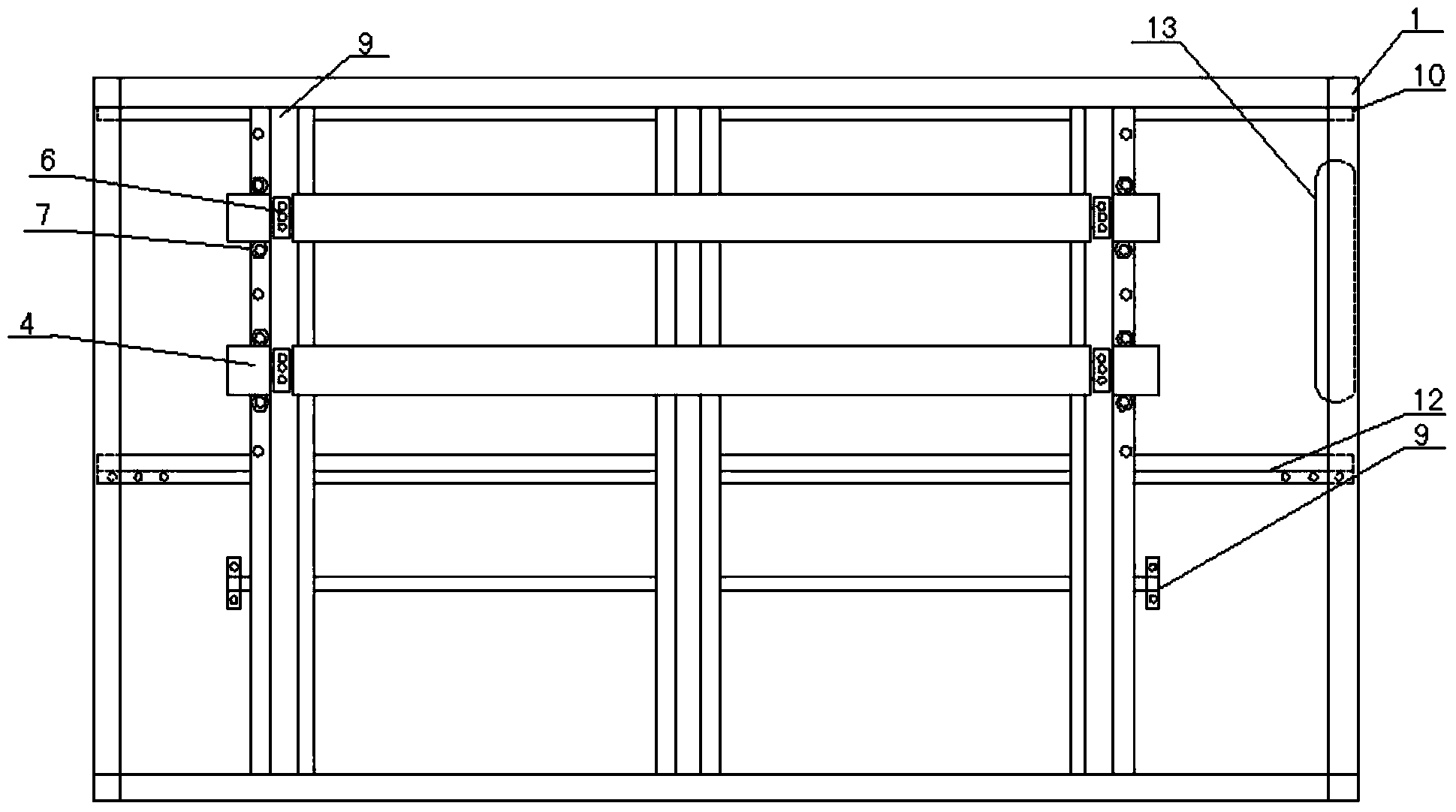 Pressurizing device for anchor rod pull-out test for simulating surrounding rock stress of anchoring body