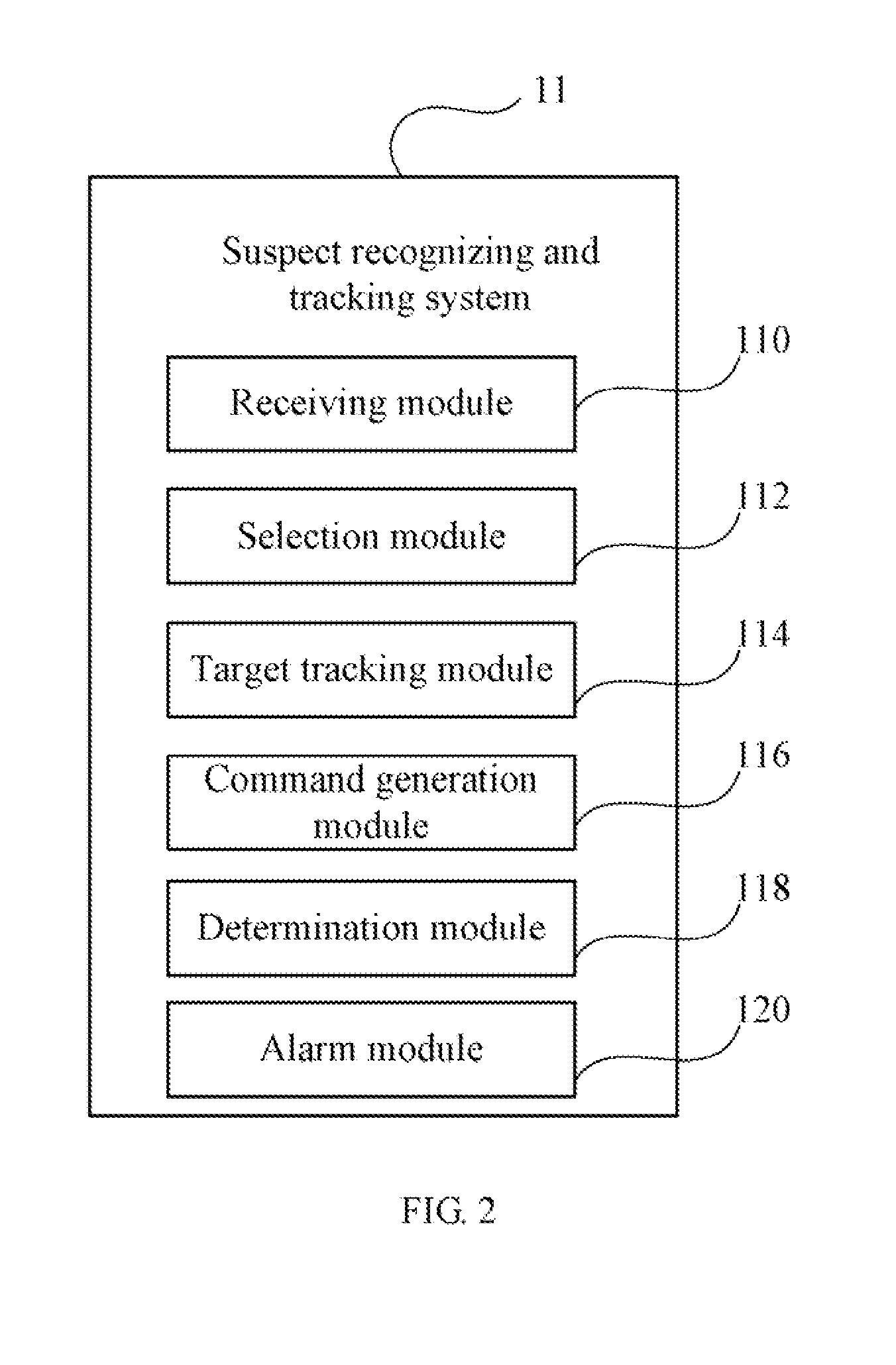 Electronic device and method for recognizing and tracking suspects