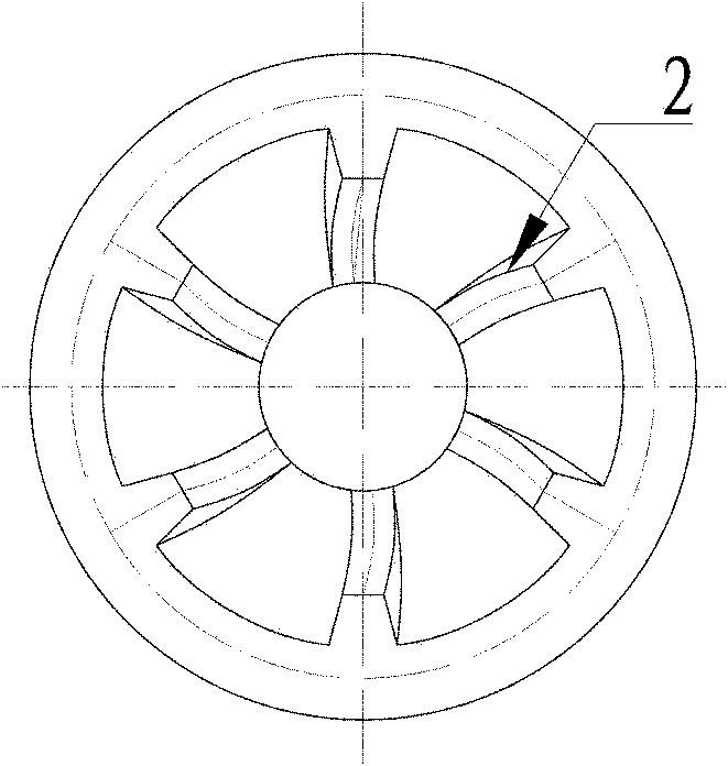 Vapor-liquid two-phase flow mixer