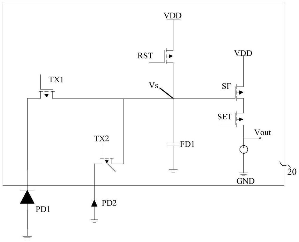 Image sensor, camera module and electronic equipment