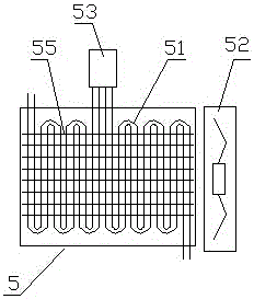 Fuel gas heat energy power system based on pressurizing condensation