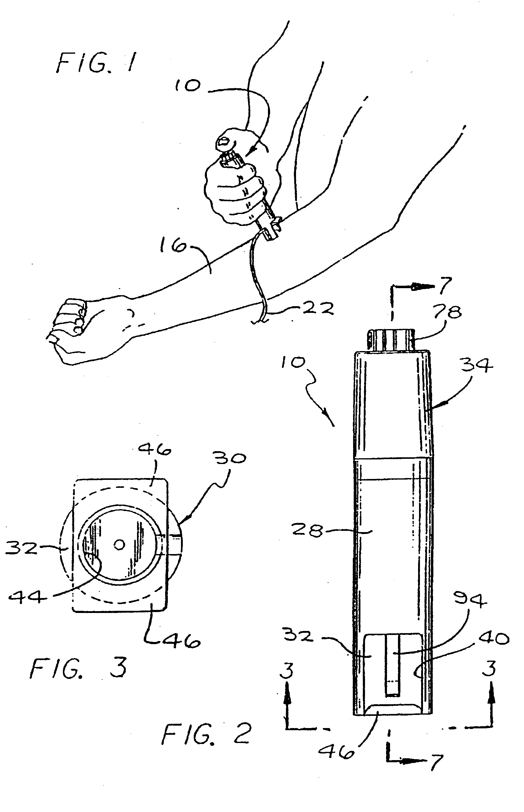 Insertion device for an insertion set and method of using the same