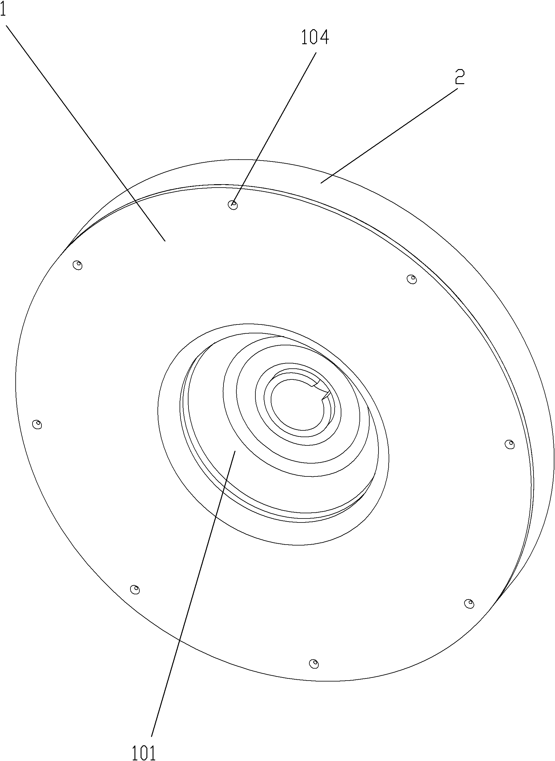 Motor clutching flywheel of industrial sewing machine and manufacturing method thereof