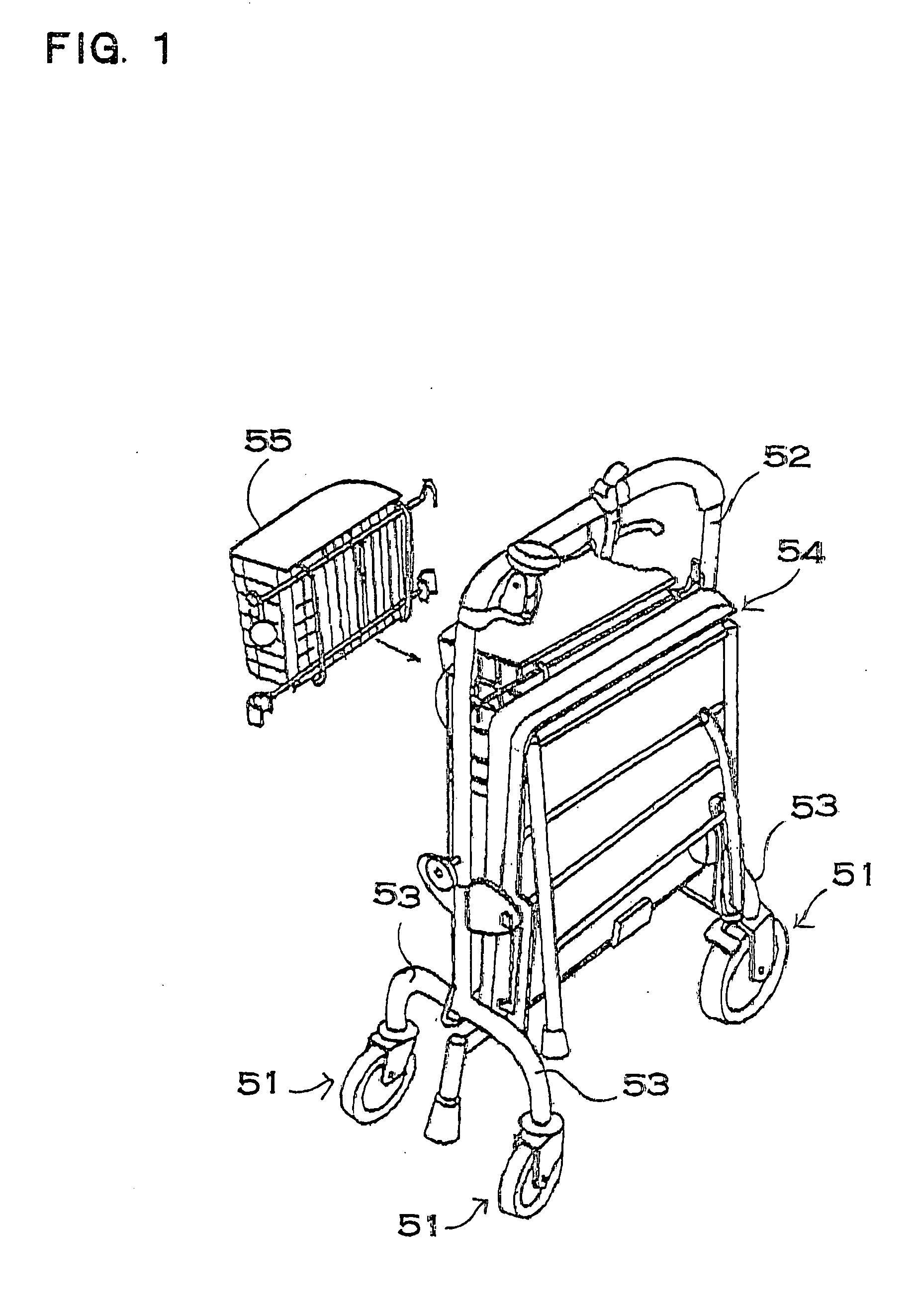 Wheelchair useable as walking stick