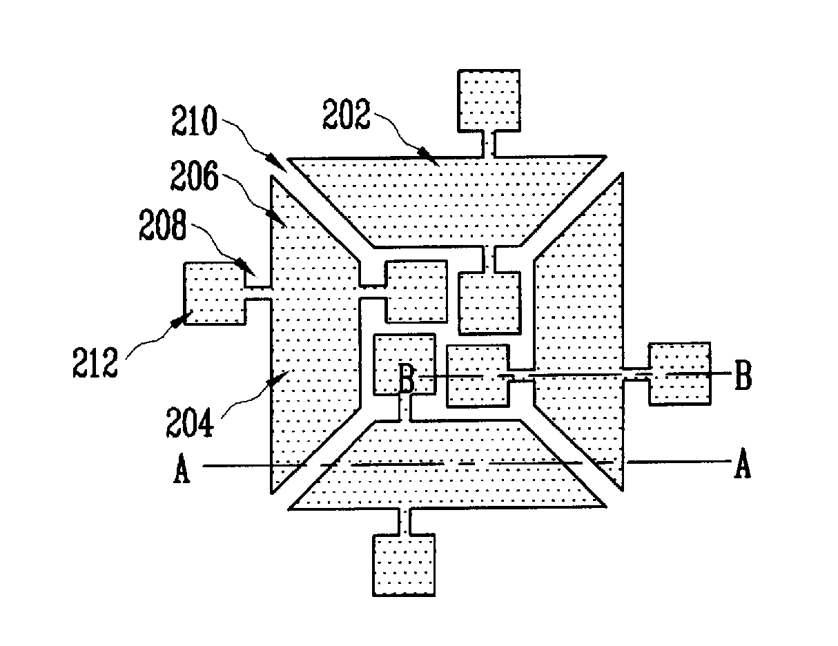 Vertical accelerometer