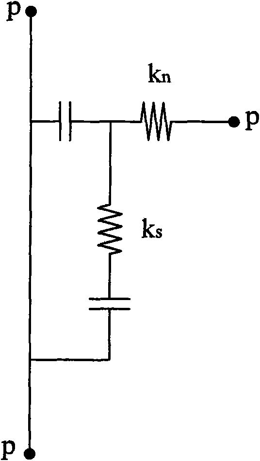 Simulation method of shield tunnel joint structure