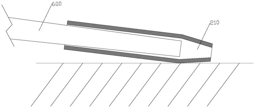 Electric pole consignment structure and method