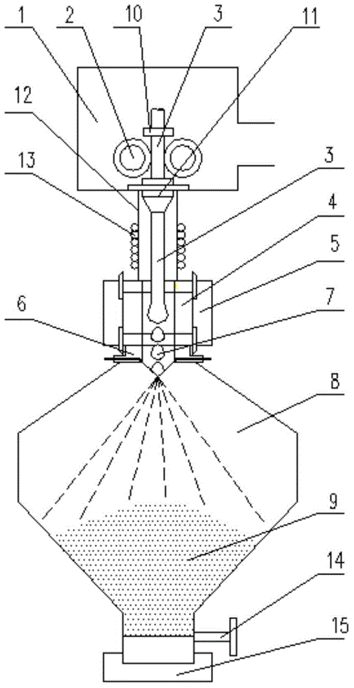 Metal powder preparation method and device based on DC (Direct Current) resistance heating non-contact smelting