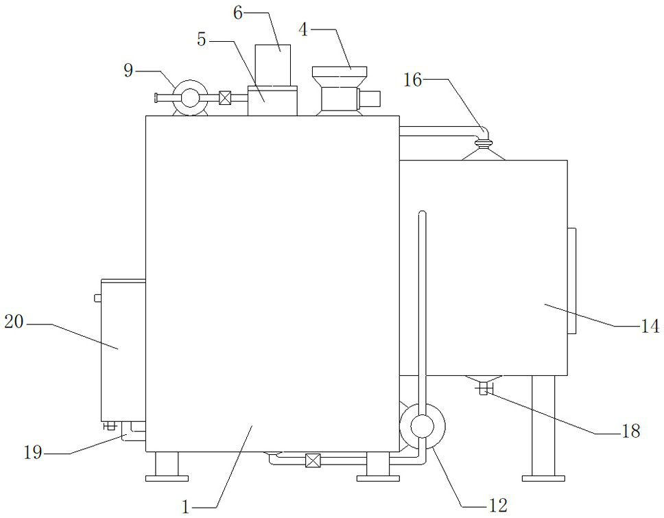 Preparation device and method of fully-synthetic rail transit gear oil