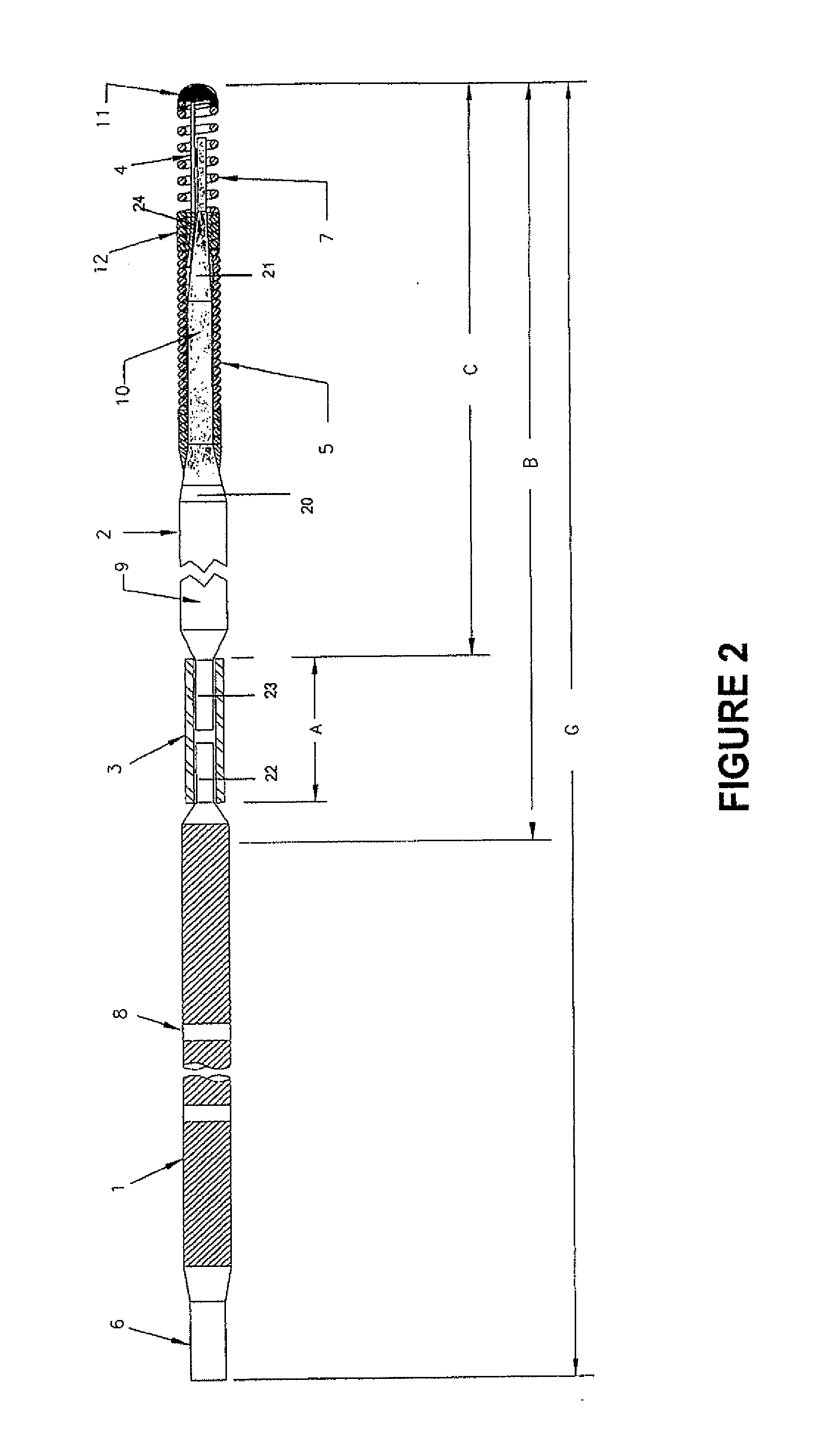 Variable stiffness guidewire