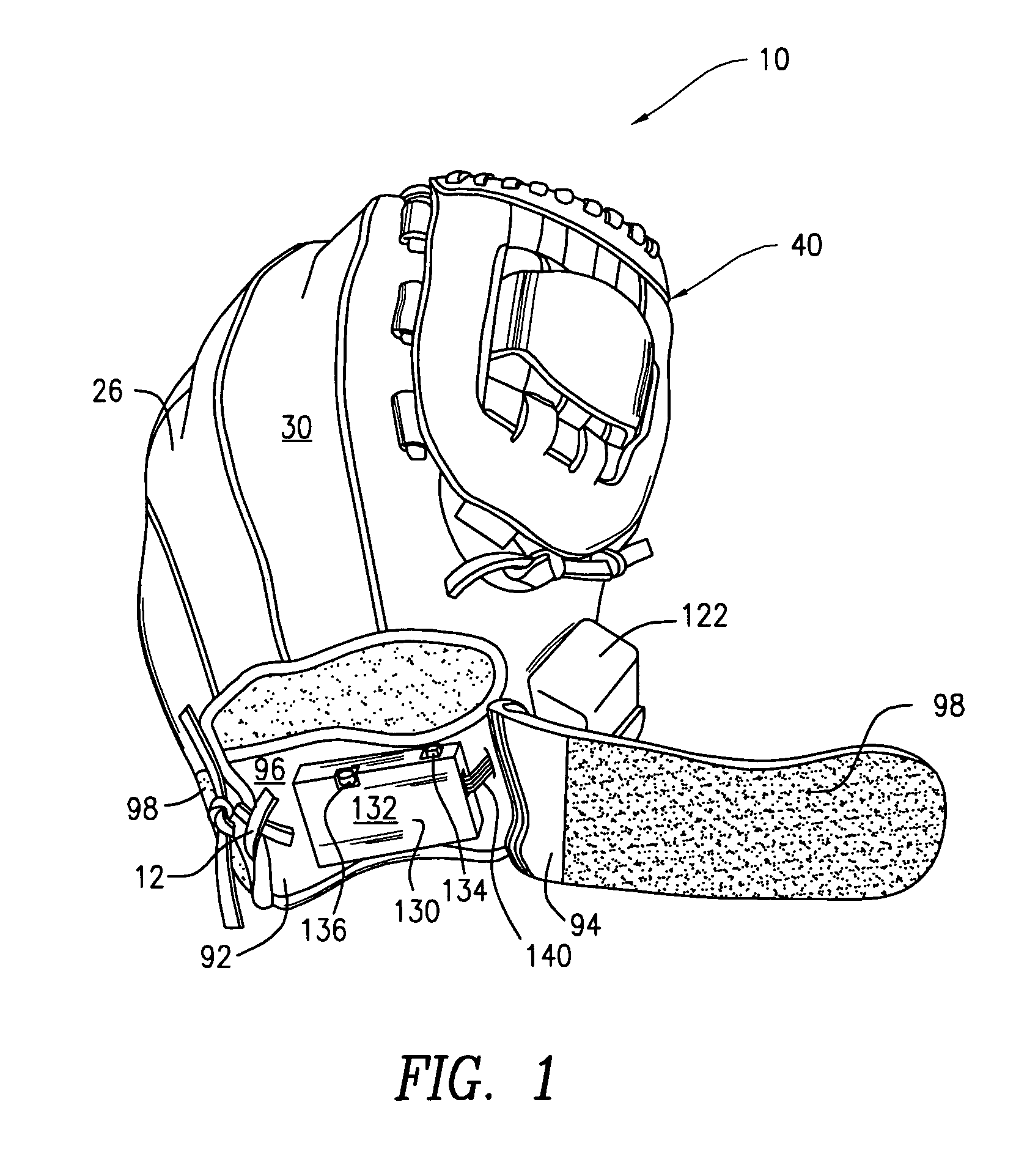 Heated baseball glove/mitt and method of heating a baseball bat handle