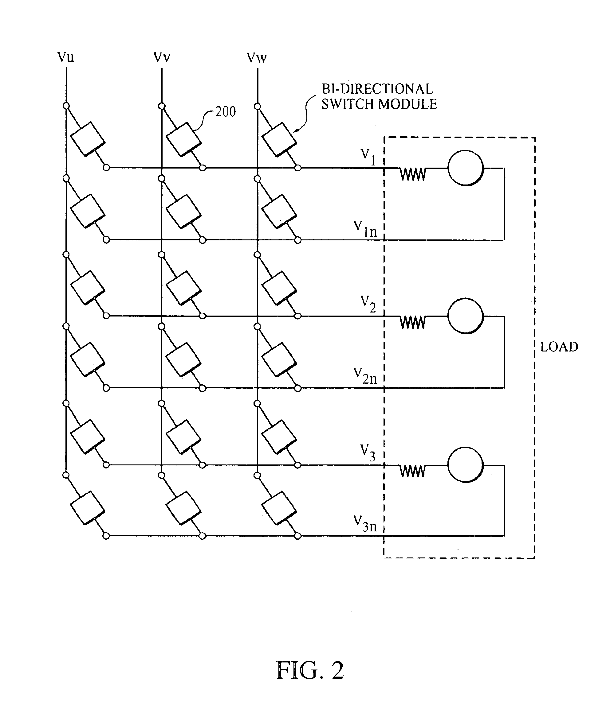 Harmonic neutralized frequency changer