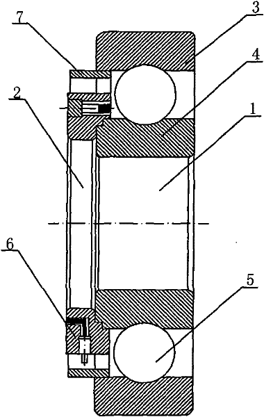 Combined intelligent monitoring bearing