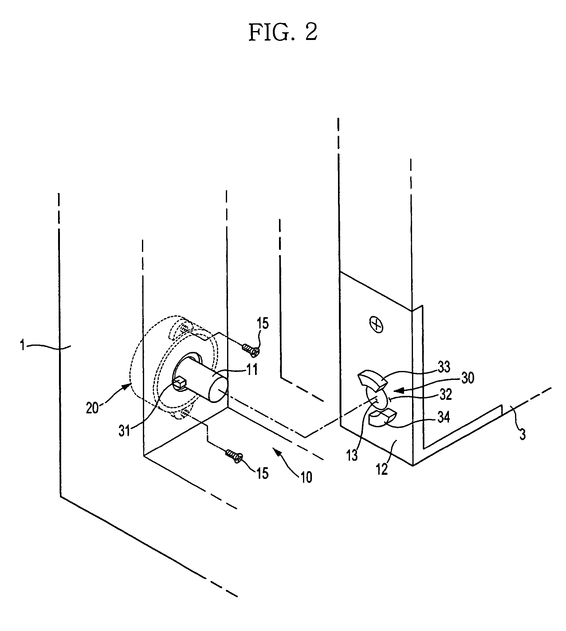 Door damper and electronic appliances having the same