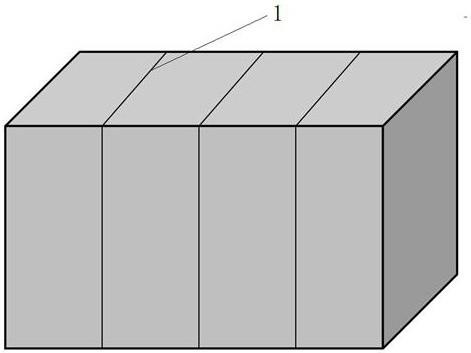 Method for preparing large-size CVD (Chemical Vapor Deposition) diamond crystal