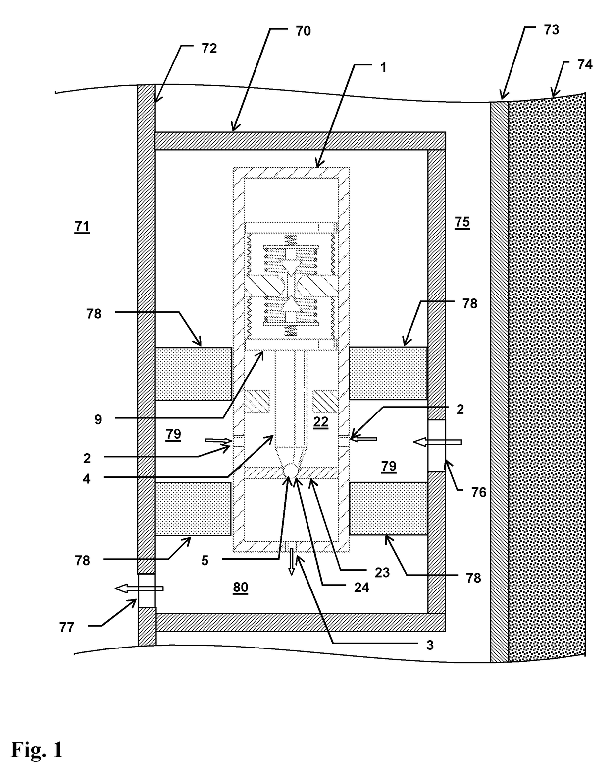 A bellows valve and an injection valve