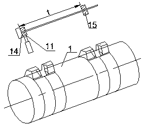 Shape from focus based scraper conveyor chain wheel wear measuring device and method