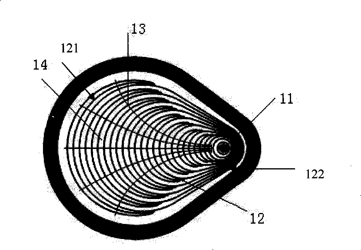 Semiconductor radiation detector with high resolution